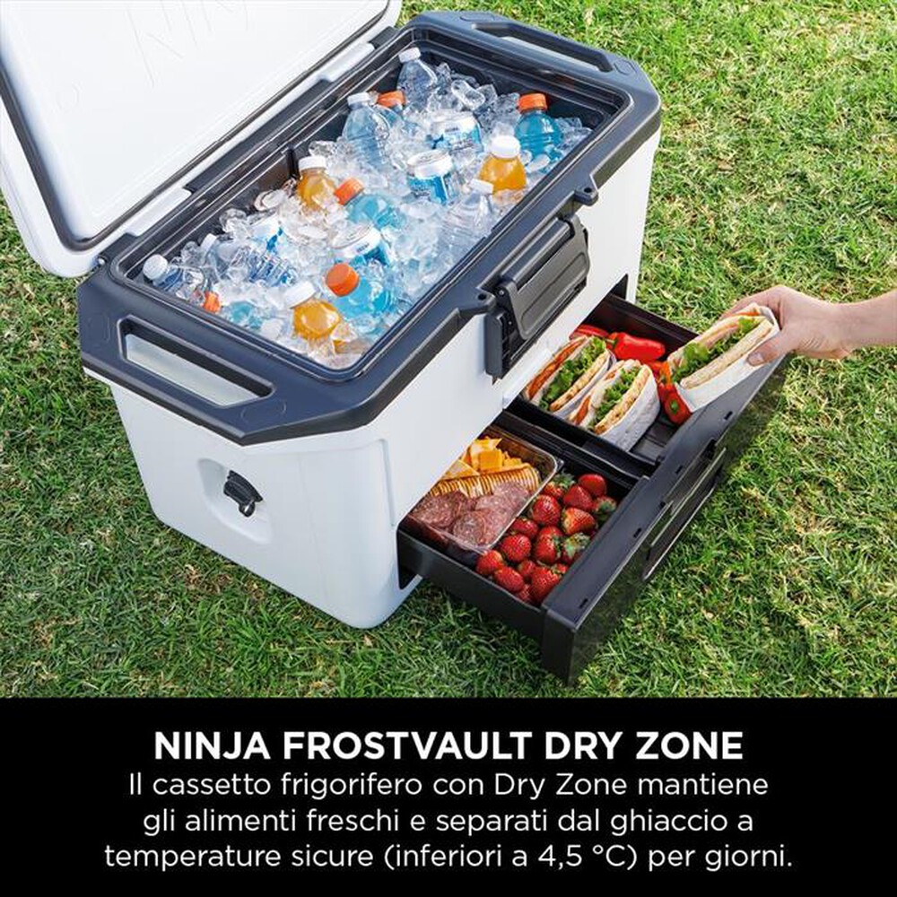 Immagine del prodotto NINJA - FRIGO PORTATILE FROSTVAULT 47LT-Bianco nuvola