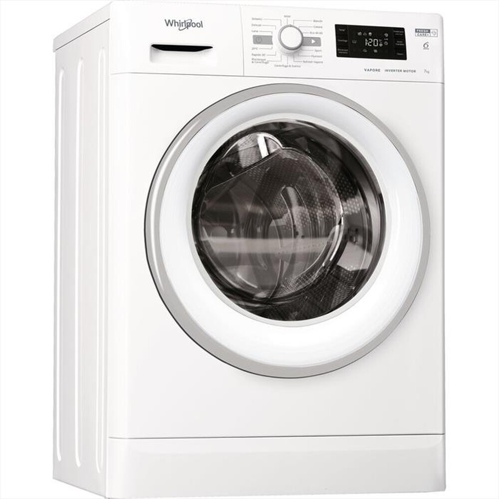 "WHIRLPOOL - Lavatrice slim FSB 723V S IT N 7 Kg Classe D"