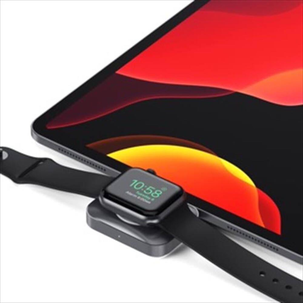 "SATECHI - ALIMENTATORE SATECHI USB-C PER WATCH AIRPODS-grigio"