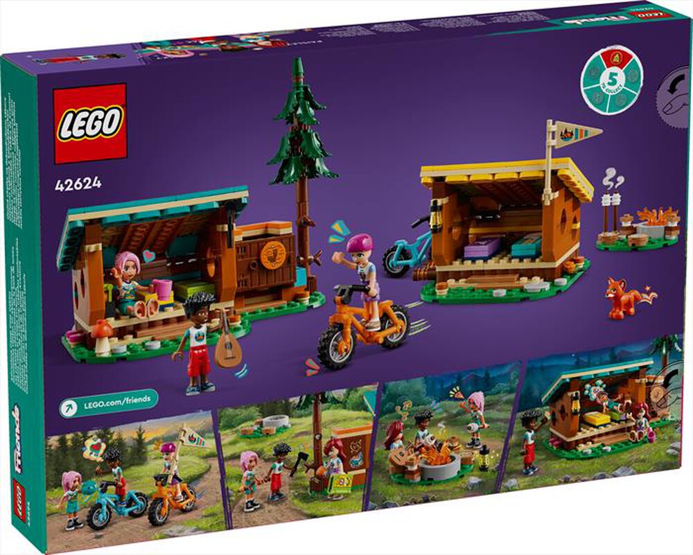Immagine del prodotto LEGO - FRIENDS Cabine relax al campo avventure 42624