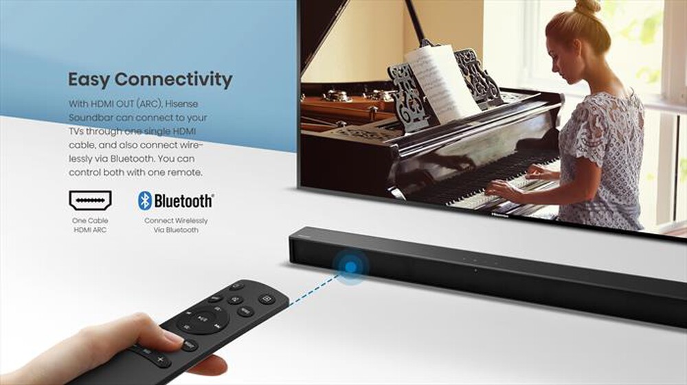 "HISENSE - Soundbar HS205G-Nero"