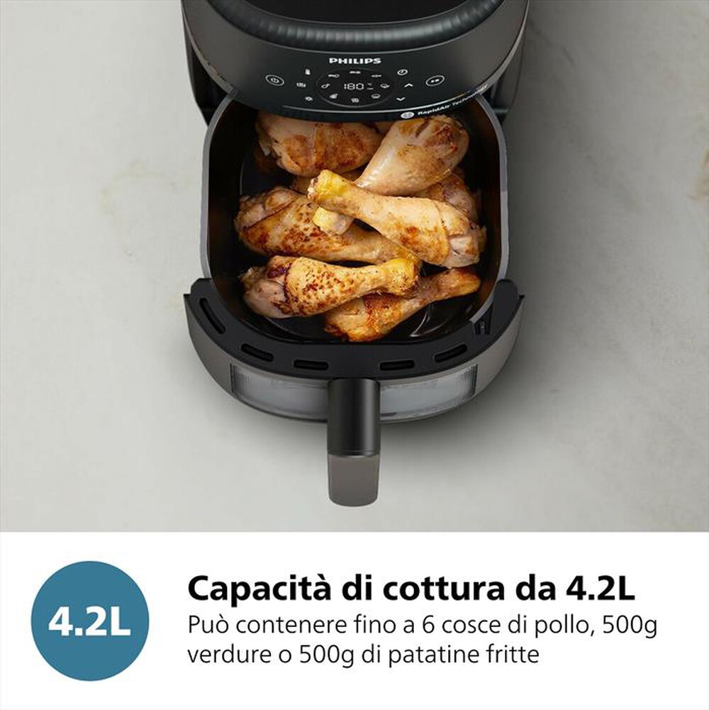 "PHILIPS - Friggitrice aria AIRFRYER SER.2000 DA 4.2L NA221/0"