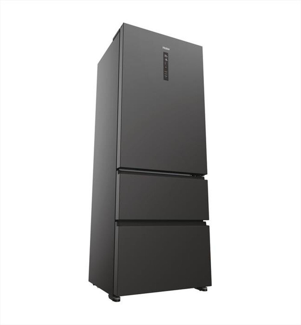 "HAIER - Frigorifero combinato HTR5719ENPT Classe E 528 lt-Black"