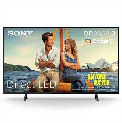 SONY - Smart TV LED UHD 4K 43" K43S39BP.CEI-Nero