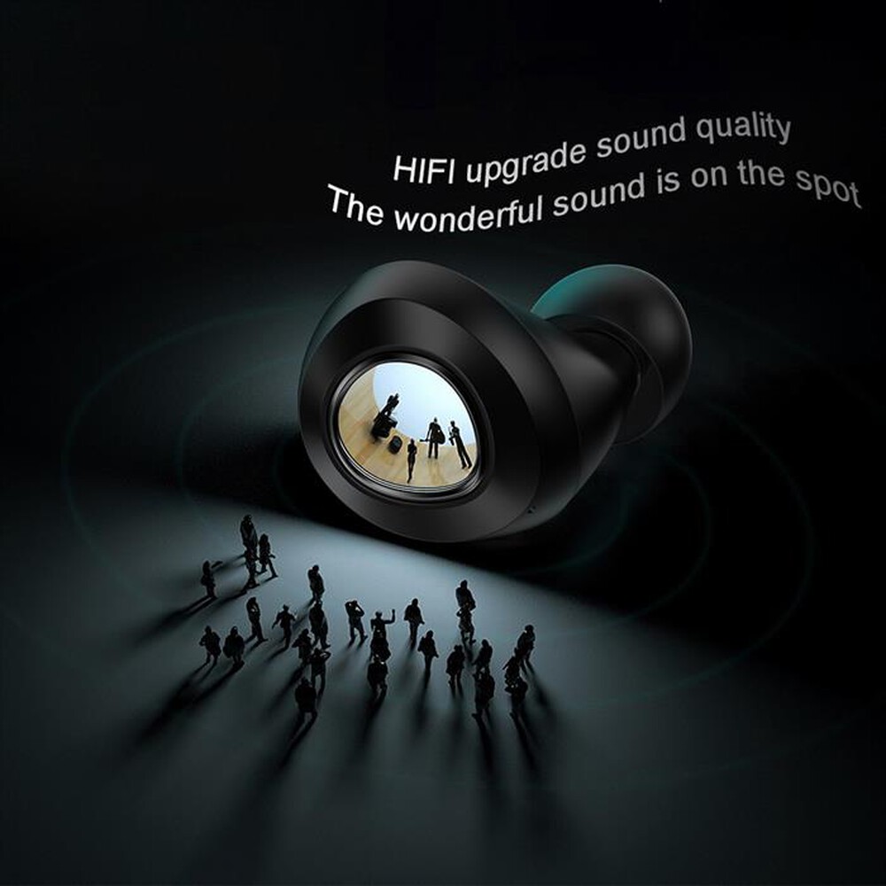 "LENOVO - CUFFIE A DOPPIO MICROFONO HT10-Nero"