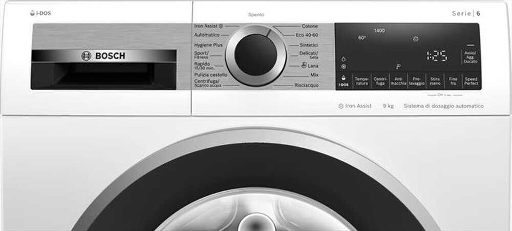 Immagine del prodotto BOSCH - Lavatrice Serie 6 WGG244F1IT 9Kg 1400g/m Classe A-Bianco