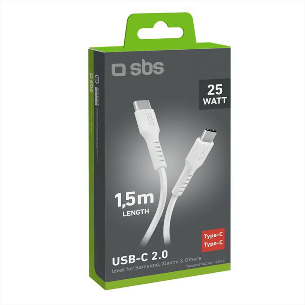 "SBS - TECABLETCC20W-Bianco"