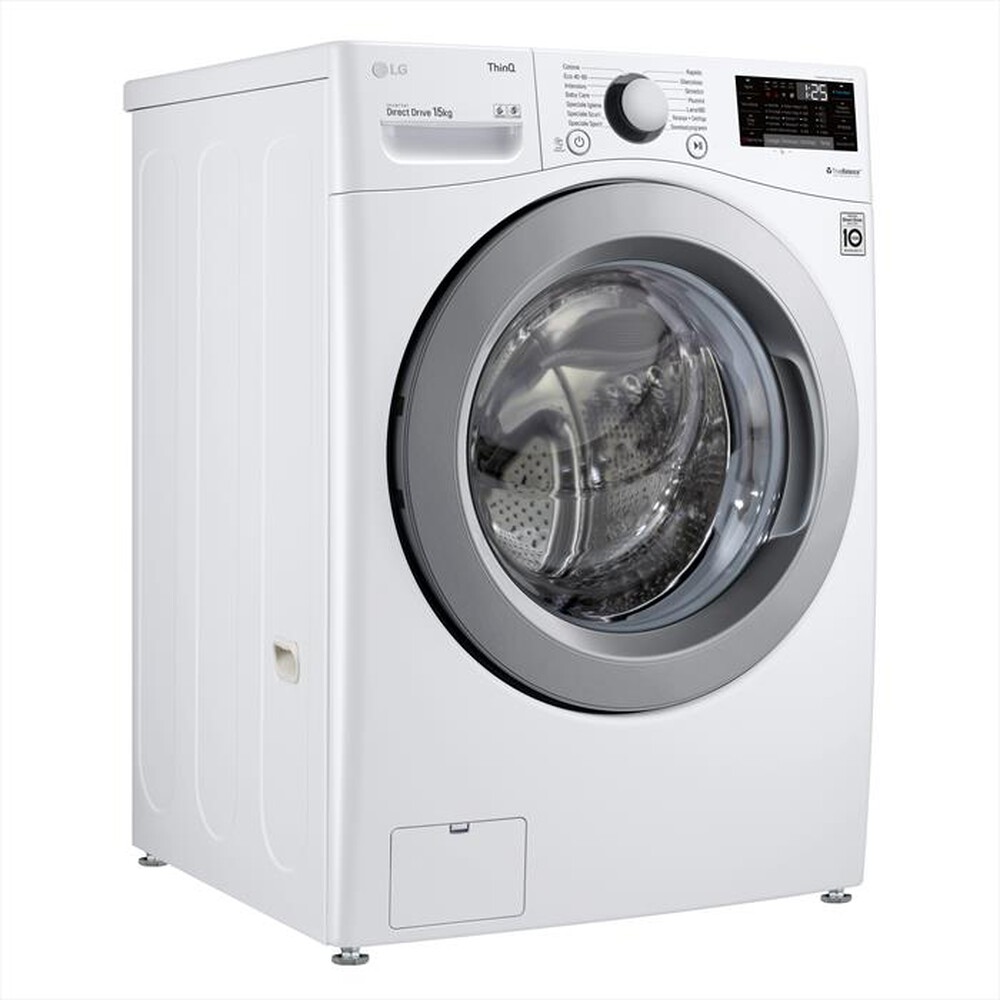 "LG - Lavatrice F1P1CN4WC 15 Kg Classe E-WHITE"