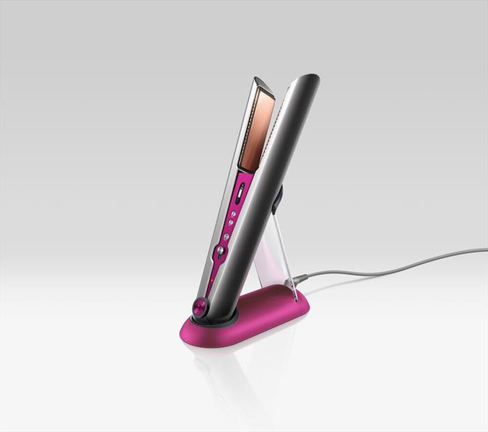 "DYSON - Piastra per capelli CORRALE-NERO NICKEL/FUCSIA"