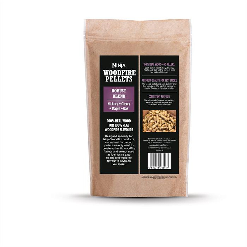 "NINJA - Pellet Woodfire miscela robusta 900 gr-LEGNO"