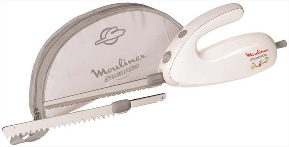 "MOULINEX - DJAC41 Secanto Coltello elettrico-Bianco"