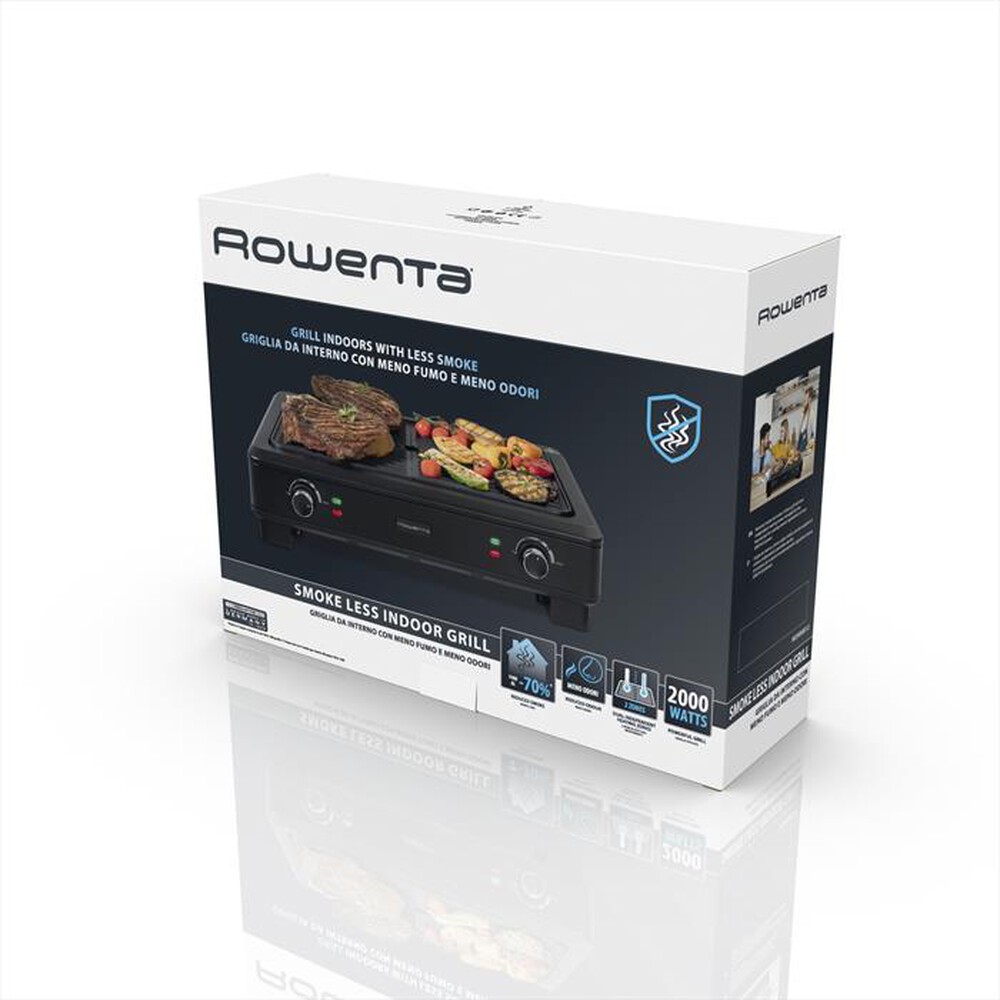 "ROWENTA - Barbecue elettrico KG9008 Grill da interno"