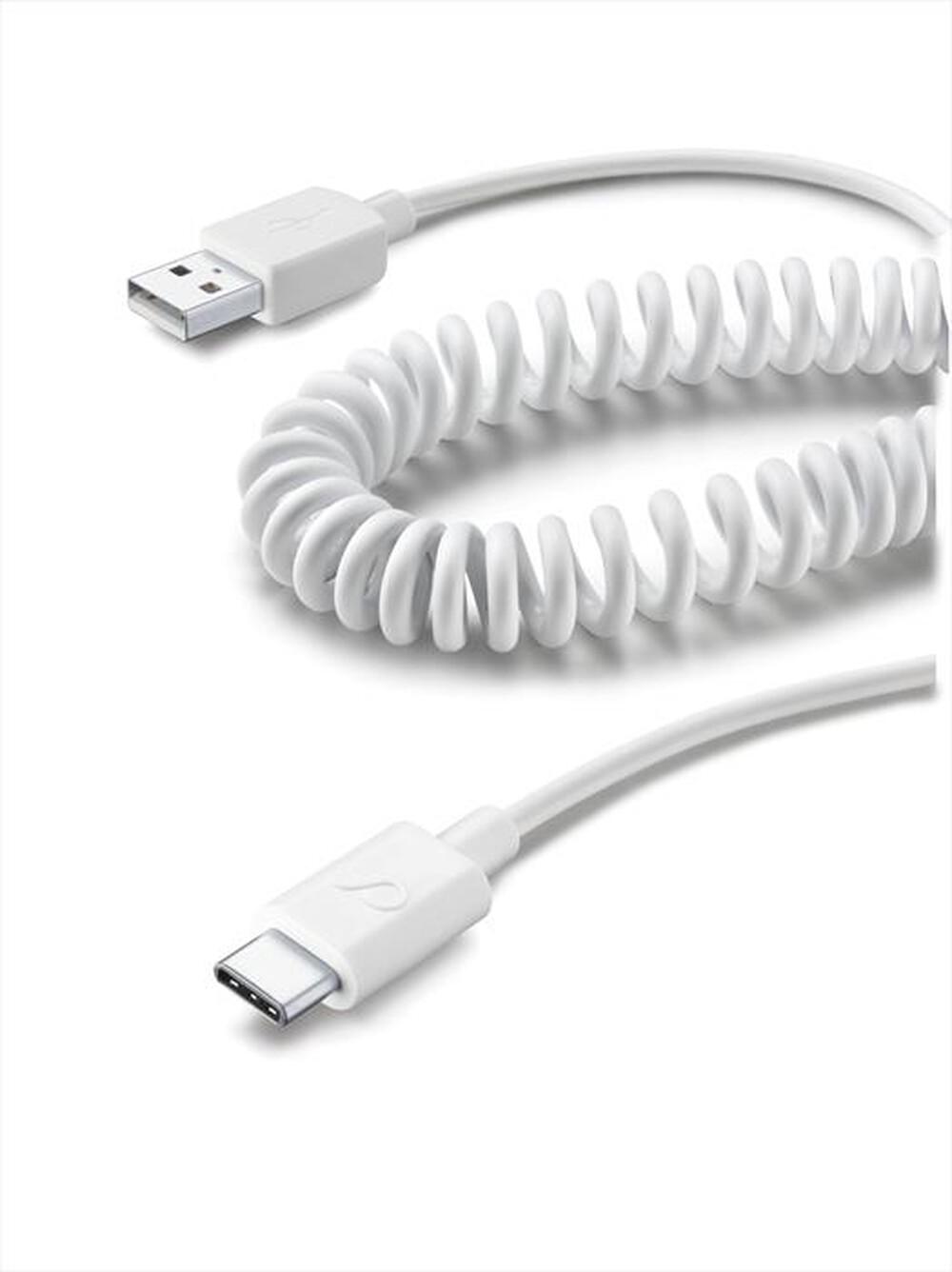 "CELLULARLINE - USBDATACOIUSBCW Cavi Dati-Per caricabatterie auto-Bianco"