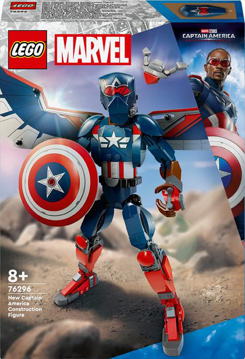 Immagine del prodotto LEGO - SUPER HEROES Personaggio di Captain America 76296