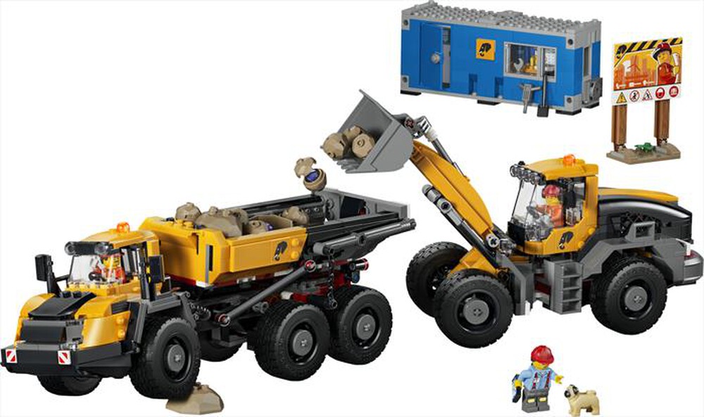 Immagine del prodotto LEGO - CITY Camion ribaltabile e pala meccanica - 60494