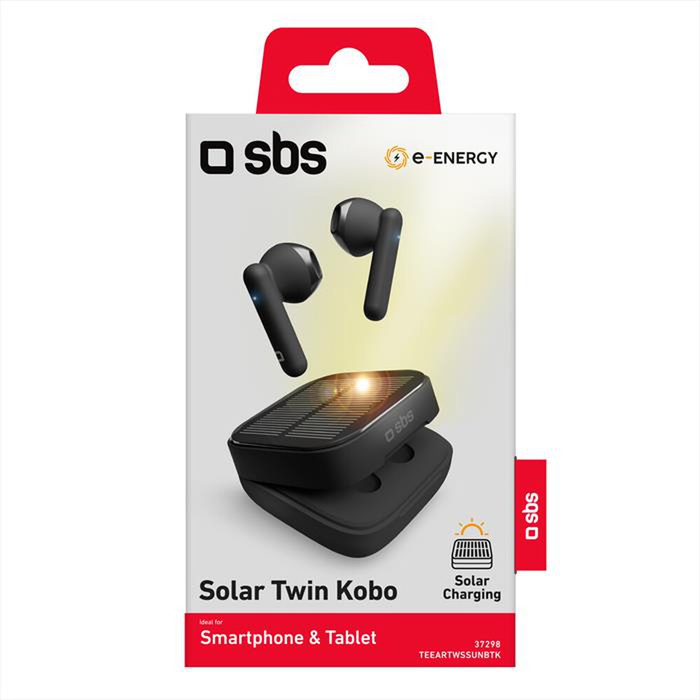 "SBS - Auricolare bluetooth TEEARTWSSUNBTK-Nero"