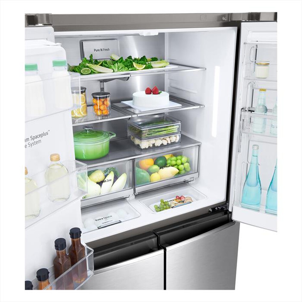 "LG - Frigorifero 3 e più porte GMJ945NS9F Classe F 705l-NOBLE STEEL"