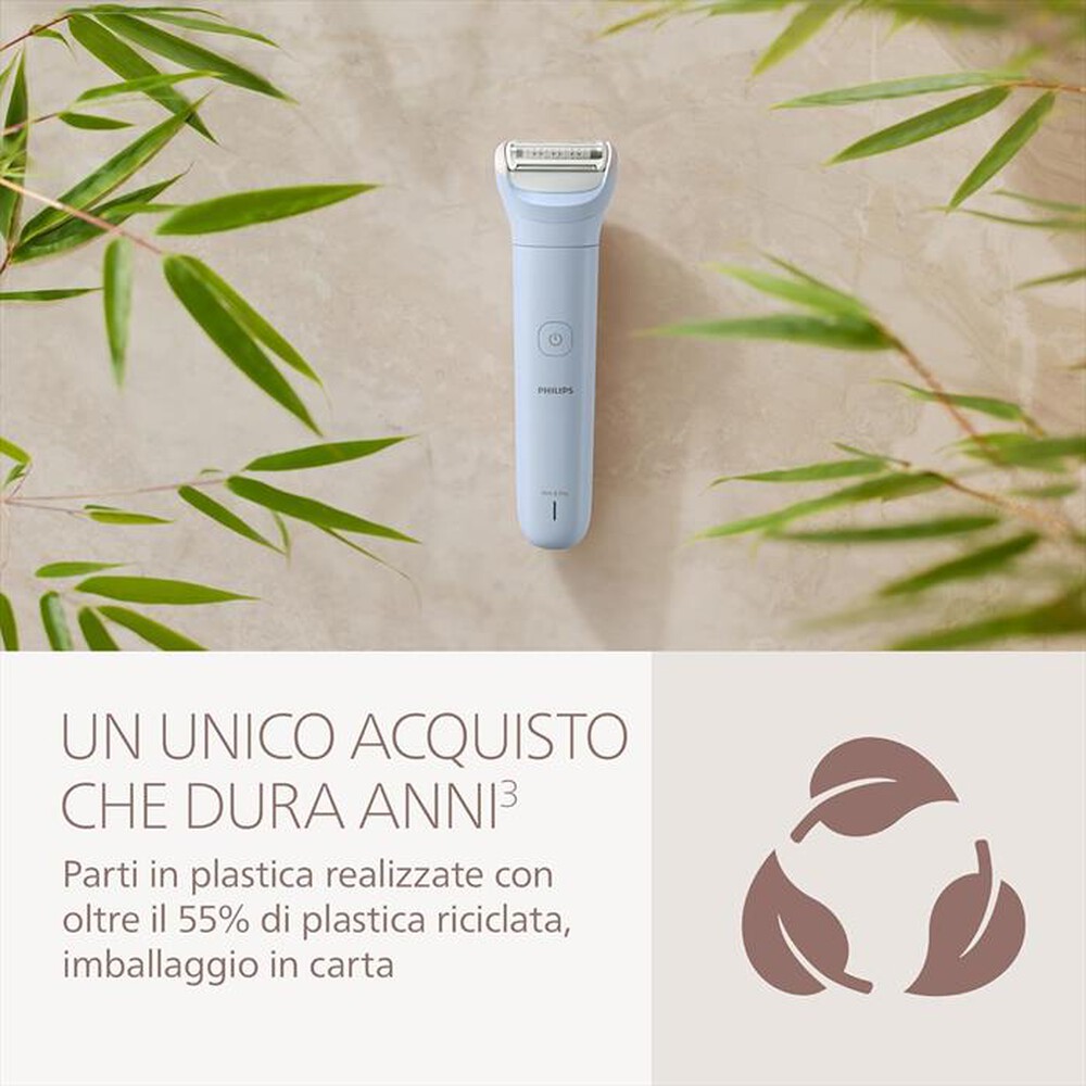 Immagine del prodotto PHILIPS - Depilatore SERIE 6000 BRL127/00-azzurro