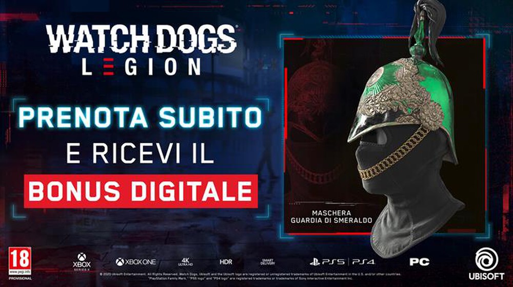 "UBISOFT - WATCH DOGS LEGION PS4"