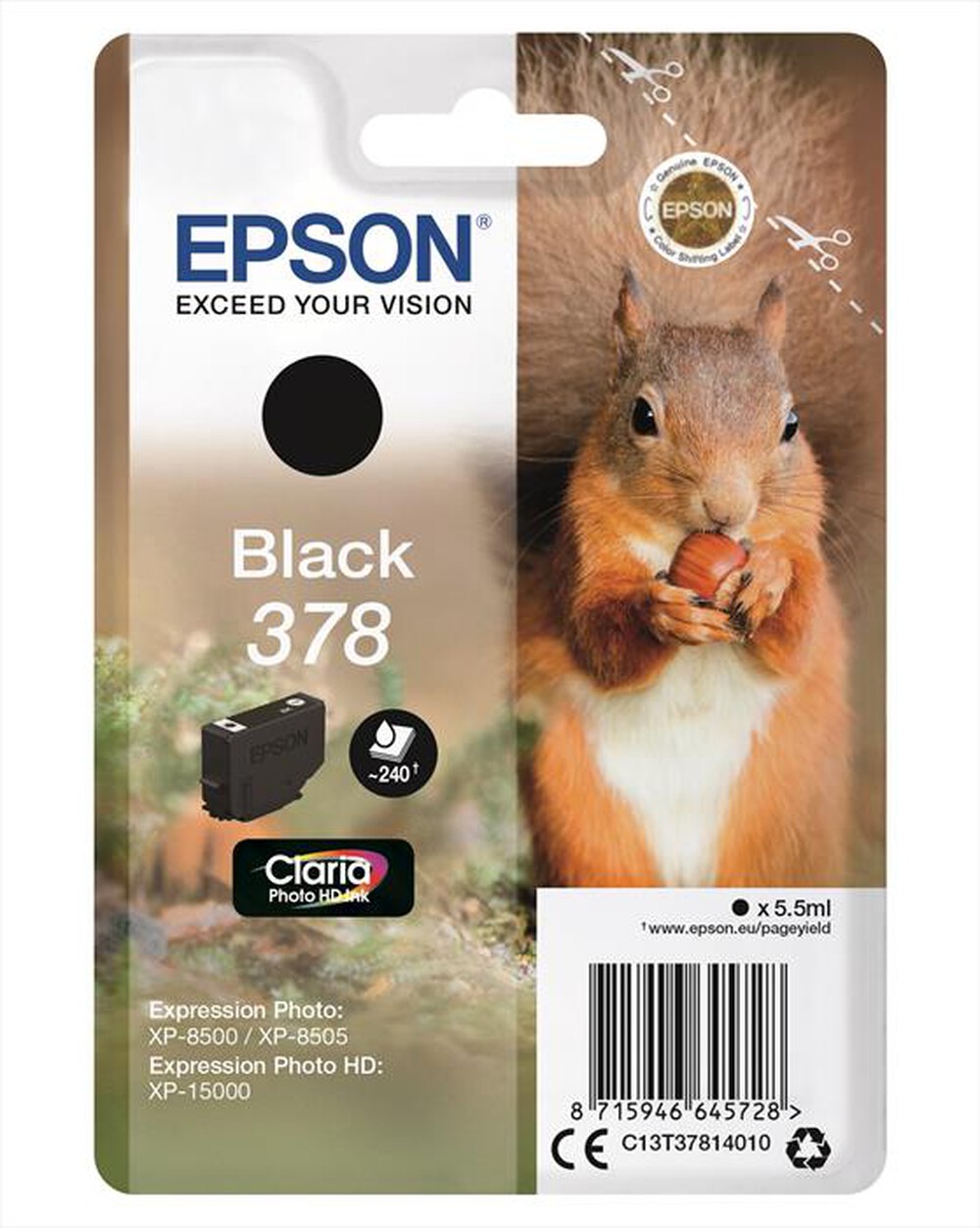 Immagine del prodotto EPSON - C13T37814020-Nero