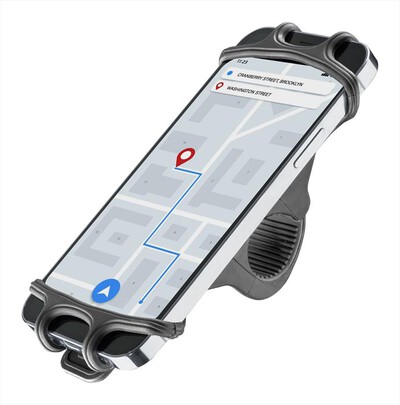 CELLULARLINE - Supporto telefoni da Manubrio NEWMHOLDERSILICONK