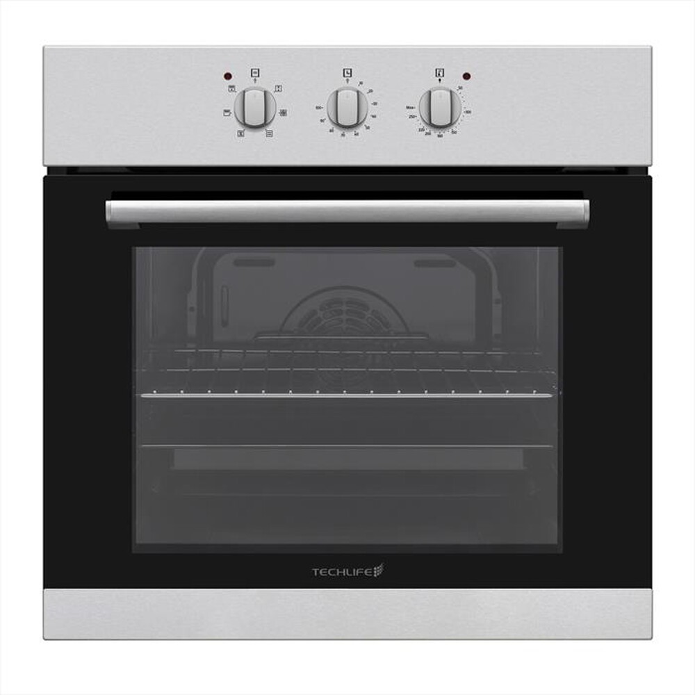 "TECHLIFE - Forno incasso elettrico TLBIOVE5X3M Classe A-Inox"