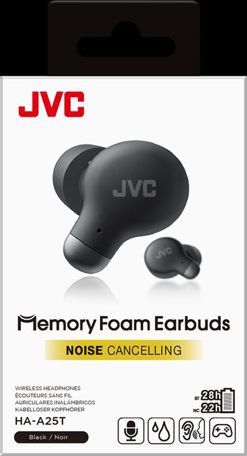 "JVC - Auricolari bluetooth HA-A25T-NERO"