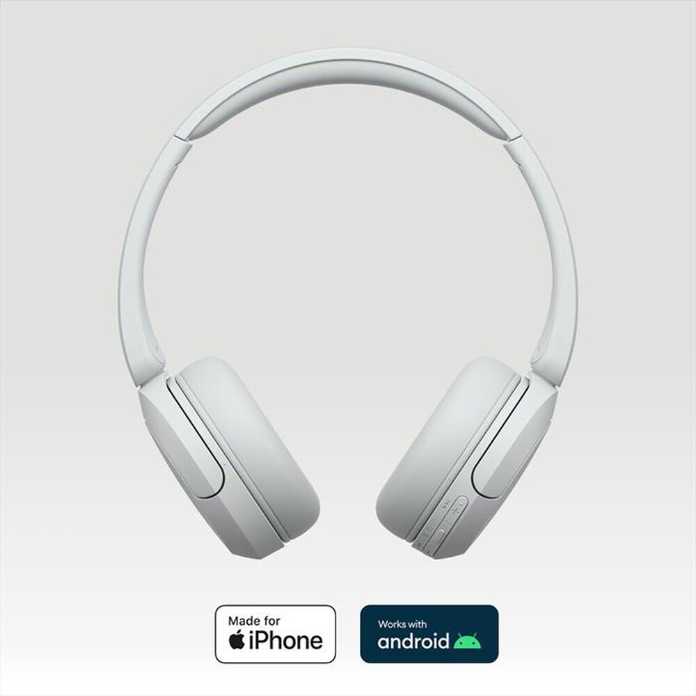"SONY - Cuffie a padiglione chiuso WHCH520W.CE7-Bianco"