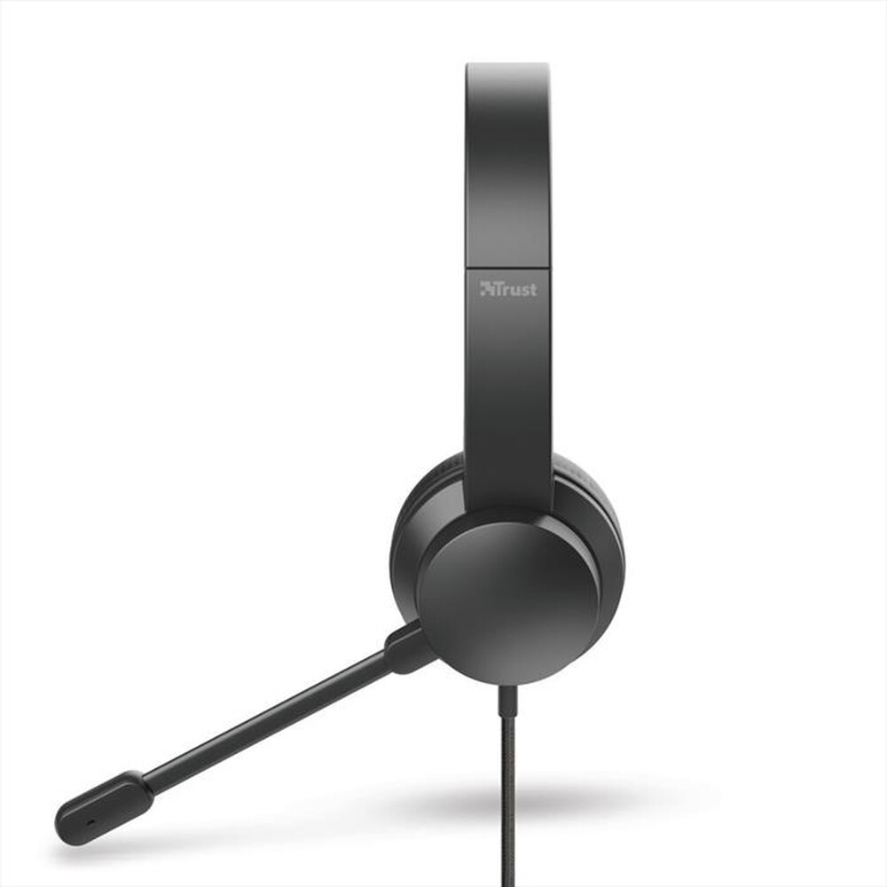 "TRUST - RYDO USB HEADSET-Black"