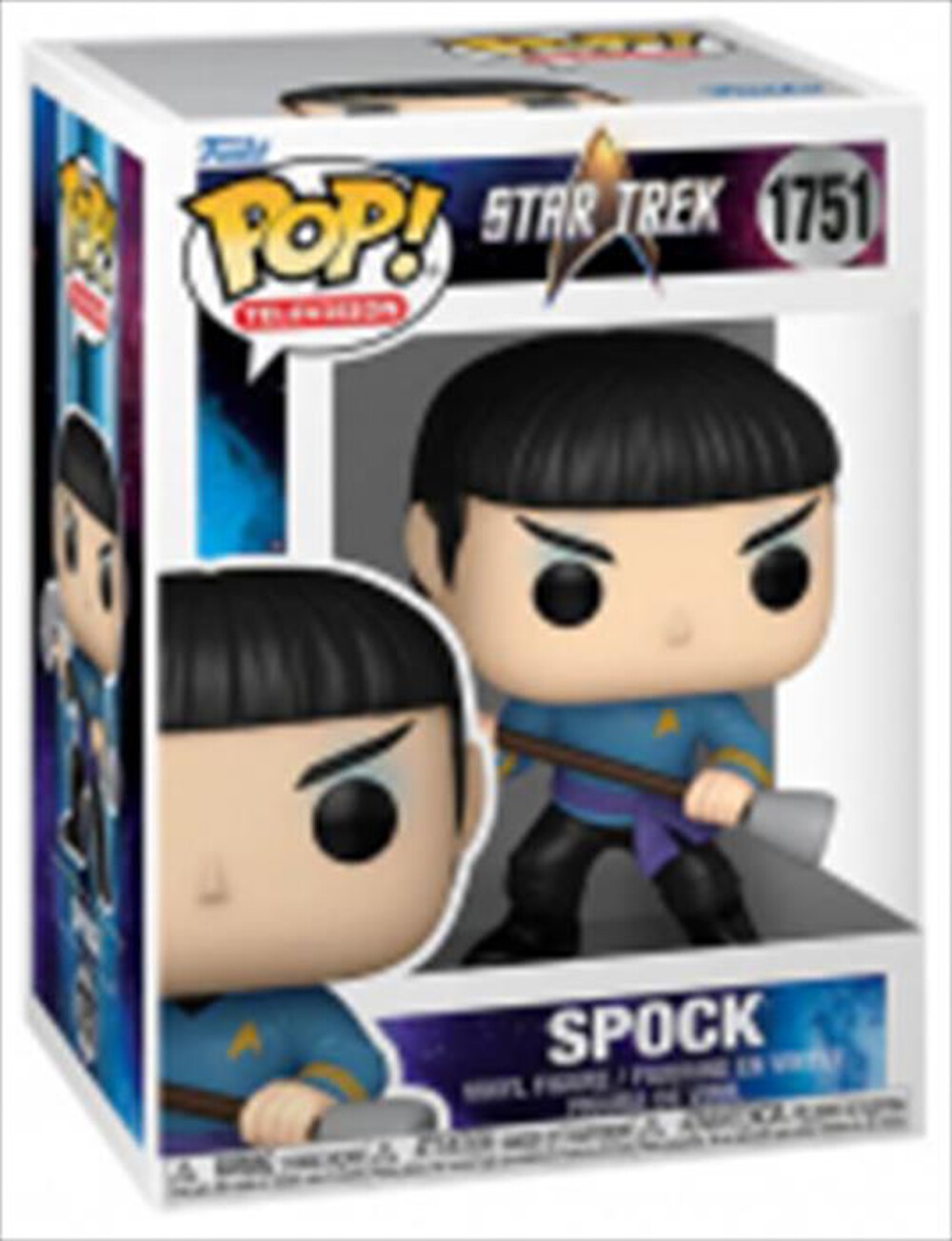 Immagine del prodotto FUNKO - POP Star Trek Spock w/Vulcan Lirpa 1751 - 55906