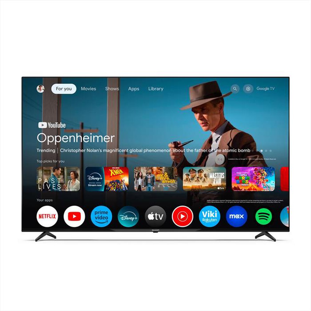 Immagine del prodotto SHARP - Smart TV LED 4K 70" 70GL4760E-Nero