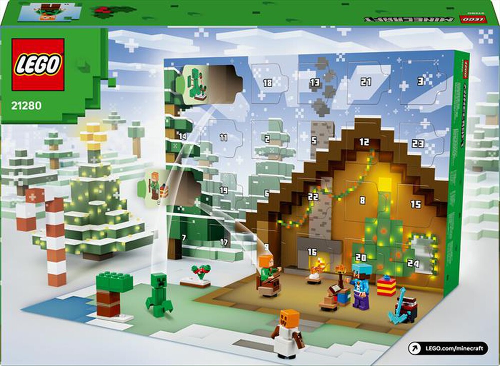 Immagine del prodotto LEGO - MINECRAFT Calendario dell&rsquo;Avvento 2025 21280