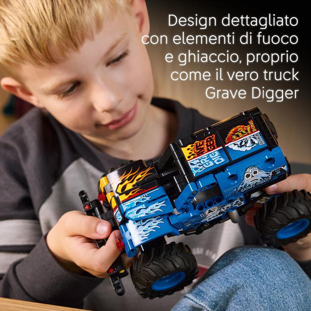 Immagine del prodotto LEGO - TECHNIC Monster Jam Grave Digger Fuoco e - 42219