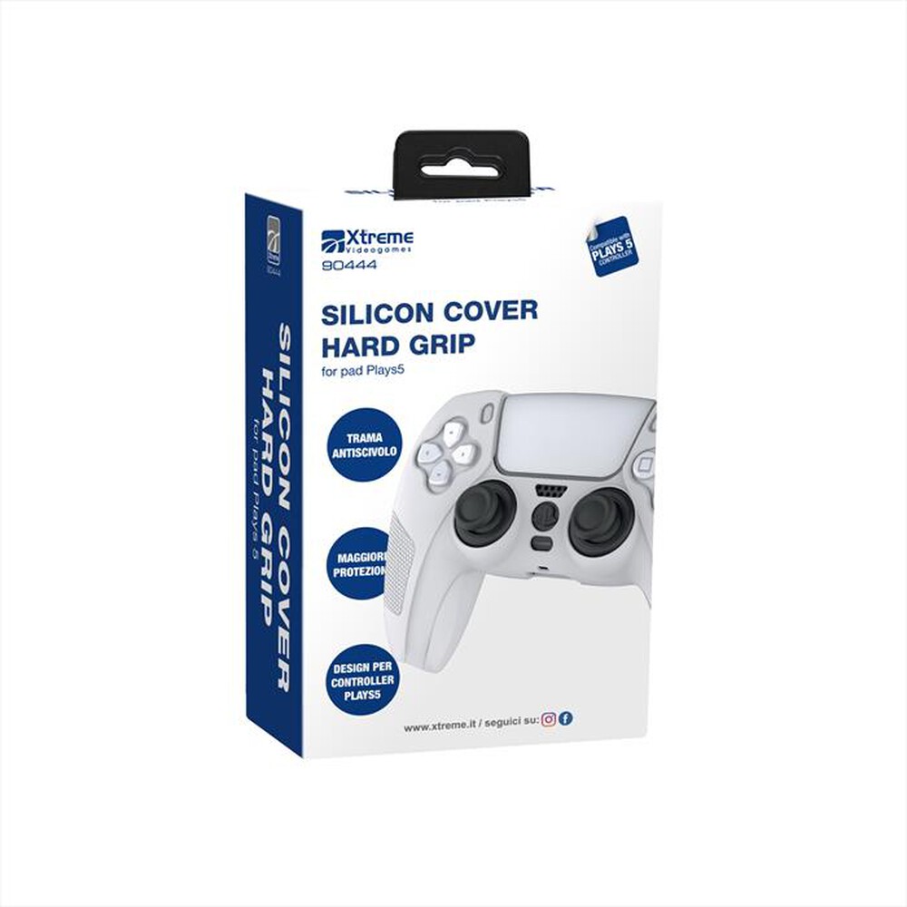 "XTREME - SILICON COVER HARD GRIP-BIANCO"