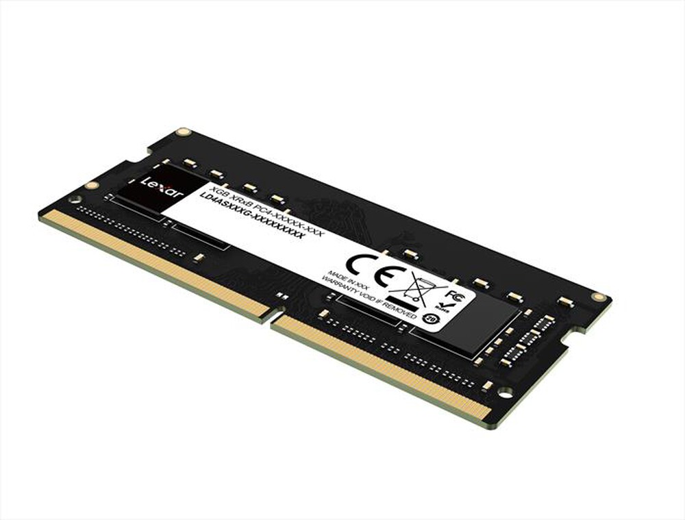 "LEXAR - Memoria per desktop 16GB DDR4 260 PIN-Black"
