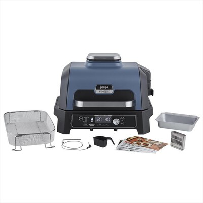 NINJA - Barbecue elettrico Woodfire Pro Connect XL OG901EU-Blu