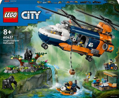 LEGO - CITY Elicottero e Esploratore della giungla 60437