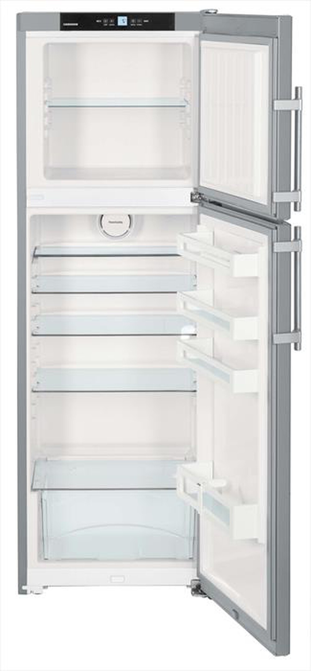"LIEBHERR - Frigorifero 2 porte CTPESF 3316-23 Classe F 320lt-Acciaio"