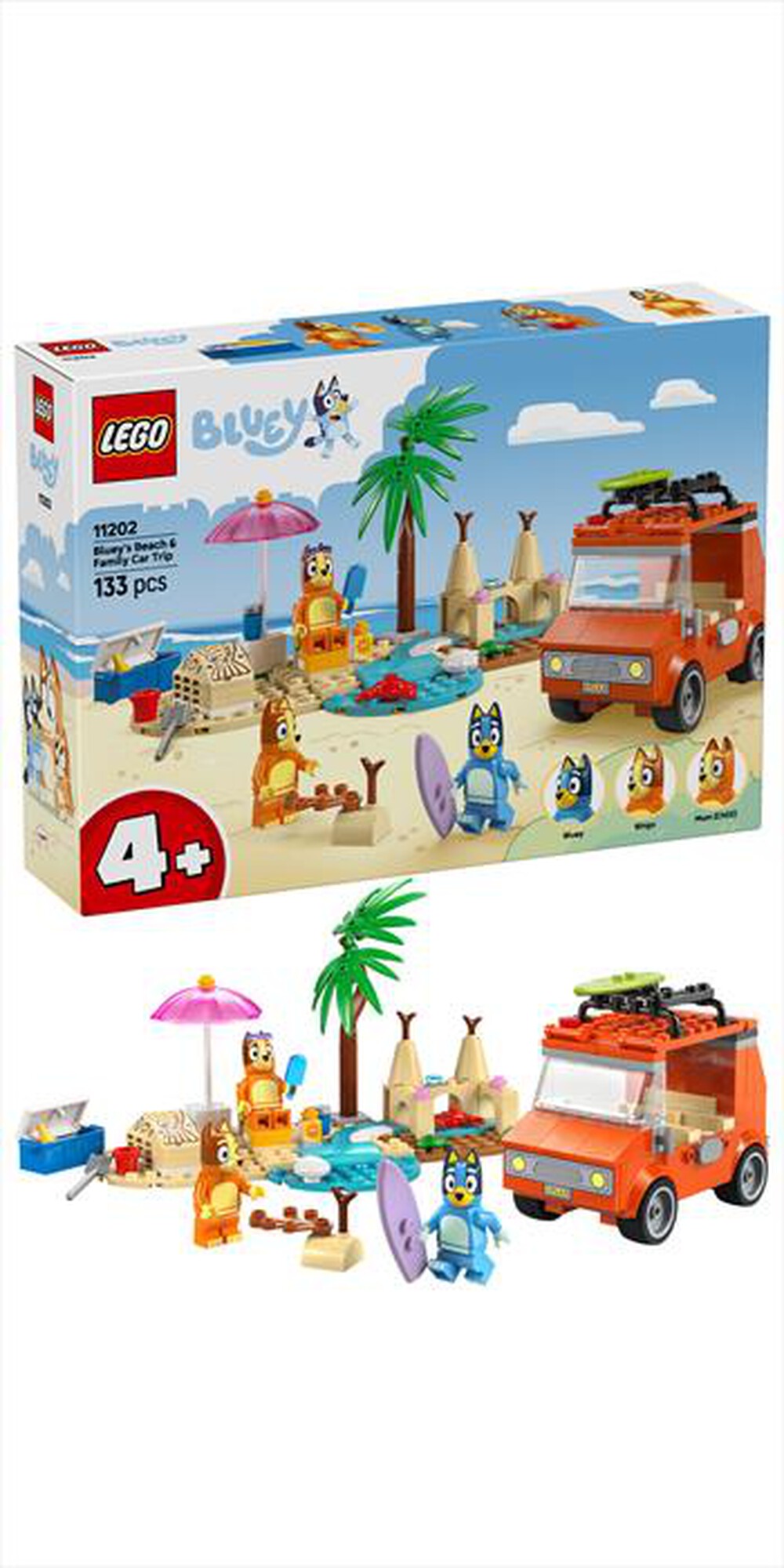 Immagine del prodotto LEGO - BLUEY Vacanza in spiaggia famiglia di BLUEY 11202