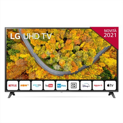 LG - Smart TV UHD 4K 75" 75UP75006LC-Dark Iron Gray