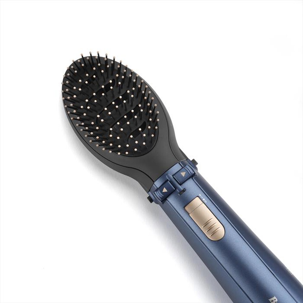 "BABYLISS - Spazzola arriccia capelli AS965E-BLU/ORO"