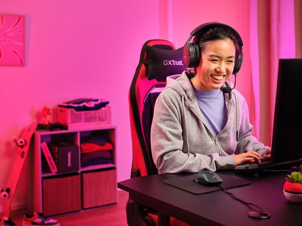 Immagine del prodotto TRUST - GXT925 REDEX II LIGHTWEIGHT MOUSE-Black/RGB