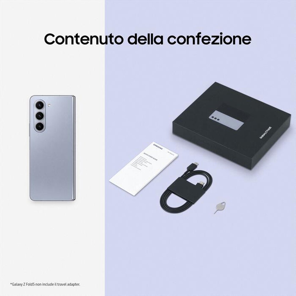"SAMSUNG - Galaxy Z Fold5 1TB-Icy Blue"