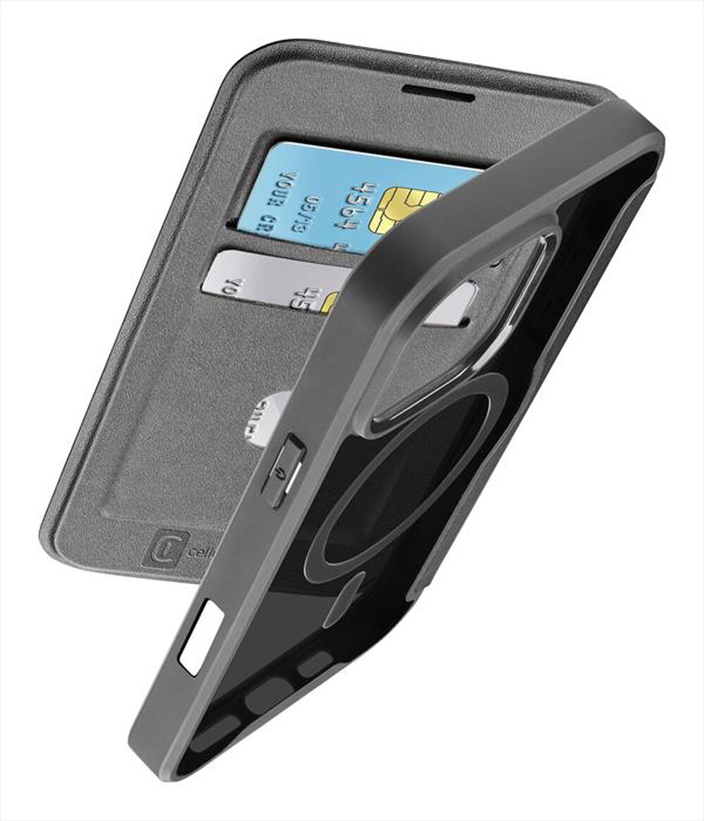 Immagine del prodotto CELLULARLINE - Custodia a libro DAILY MAG per IPHONE 16 PRO MAX-Nero