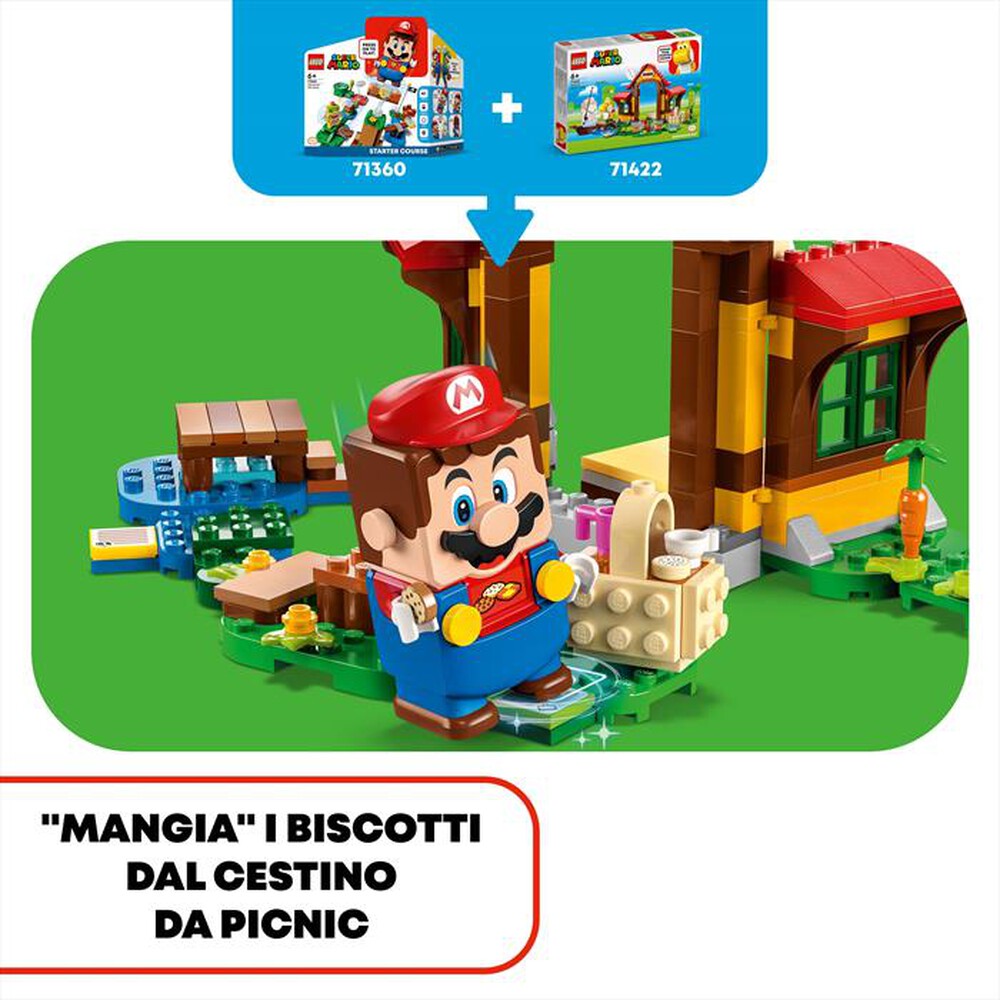 Immagine del prodotto LEGO - SUPER MARIO Pack di espansione picnic a casa-71422
