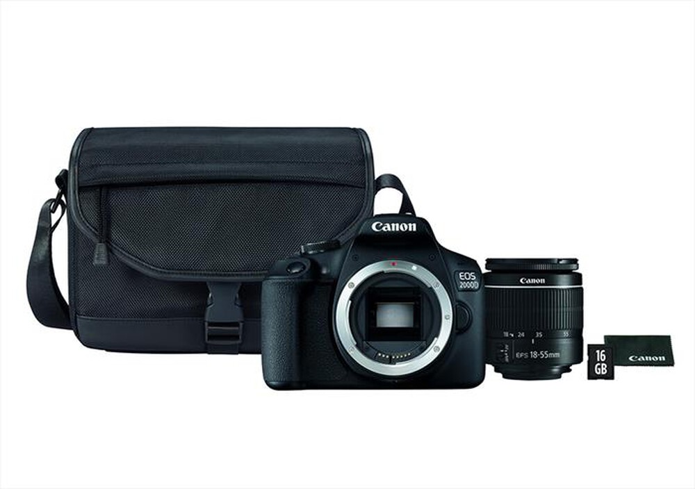 Immagine del prodotto CANON - EOS 2000D + EF-S 18-55 MM DC VUK-Black