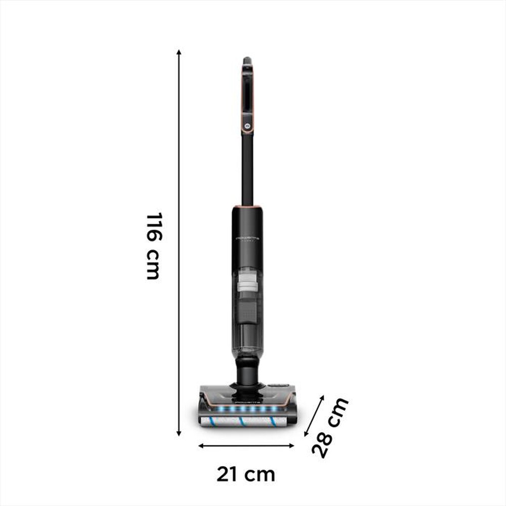 Immagine del prodotto ROWENTA - Lavapavimenti Senza Fili GZ5736E0-TRUST BLU E CROMATO
