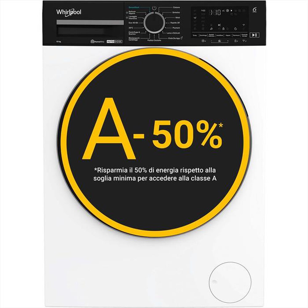 Immagine del prodotto WHIRLPOOL - Lavatrice WPM011WADSIT 10Kg Classe A