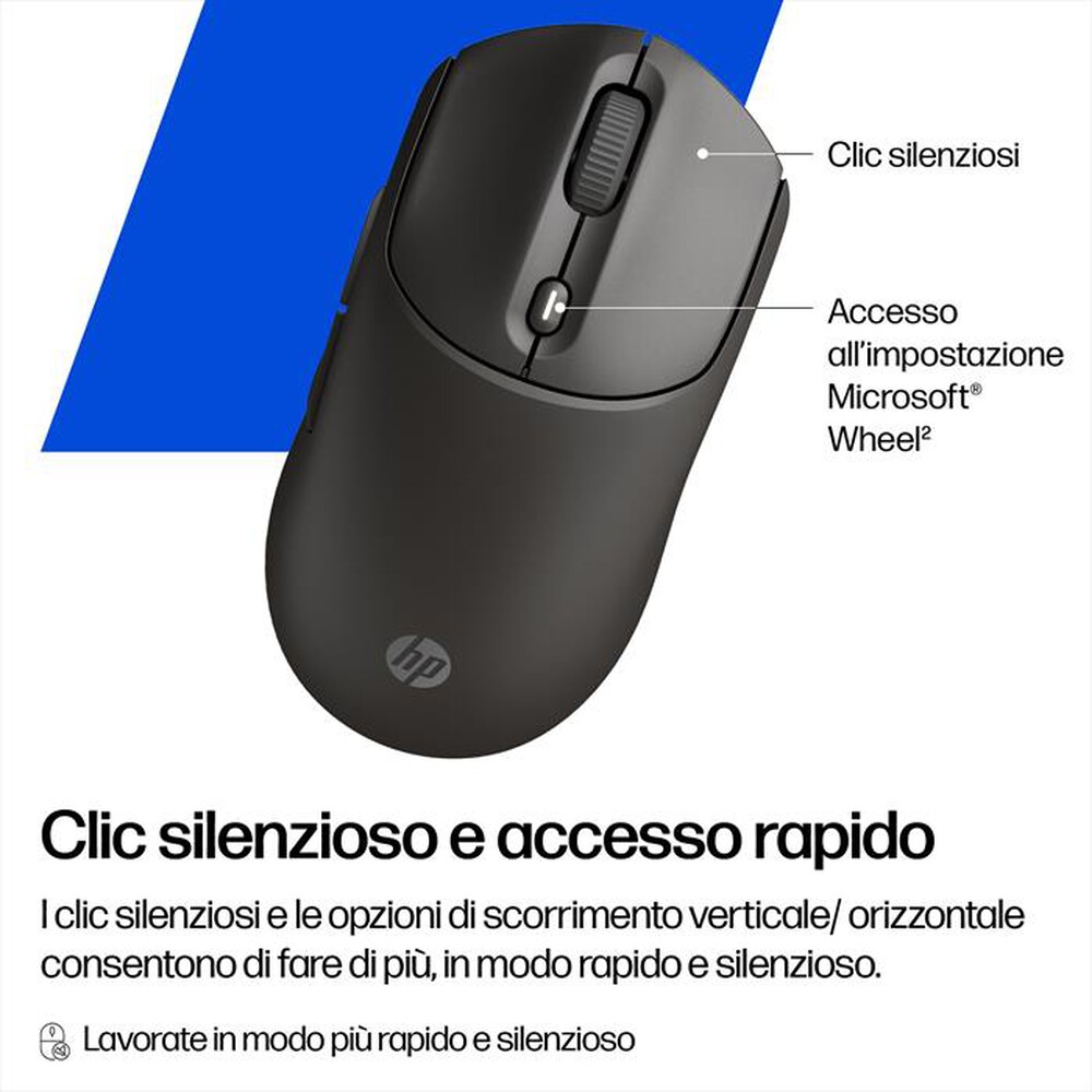 Immagine del prodotto HP - MOUSE WIRELESS 400 QUIET-Nero