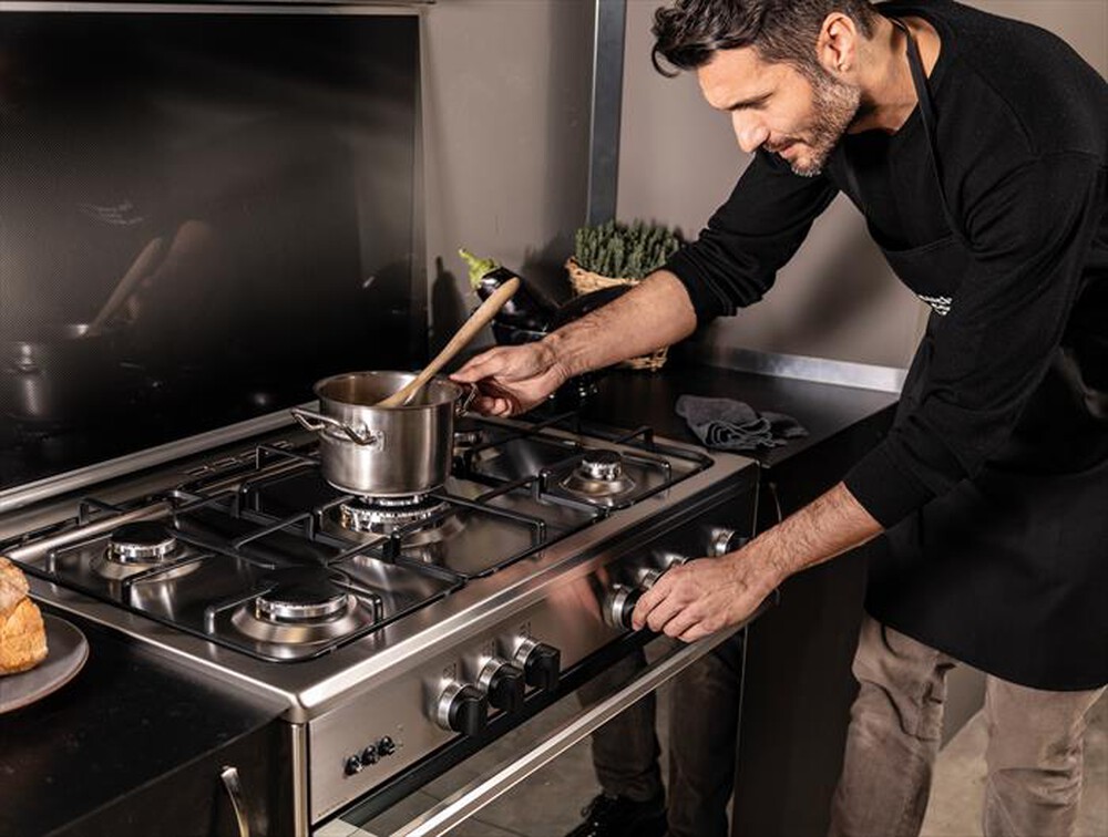 "GLEM GAS - Cucina a gas U855VX Classe A-BIANCO"